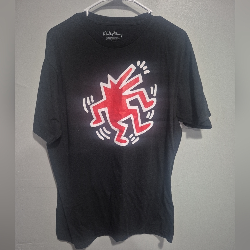 Keith Haring Dancing Dog Shirt. View 2